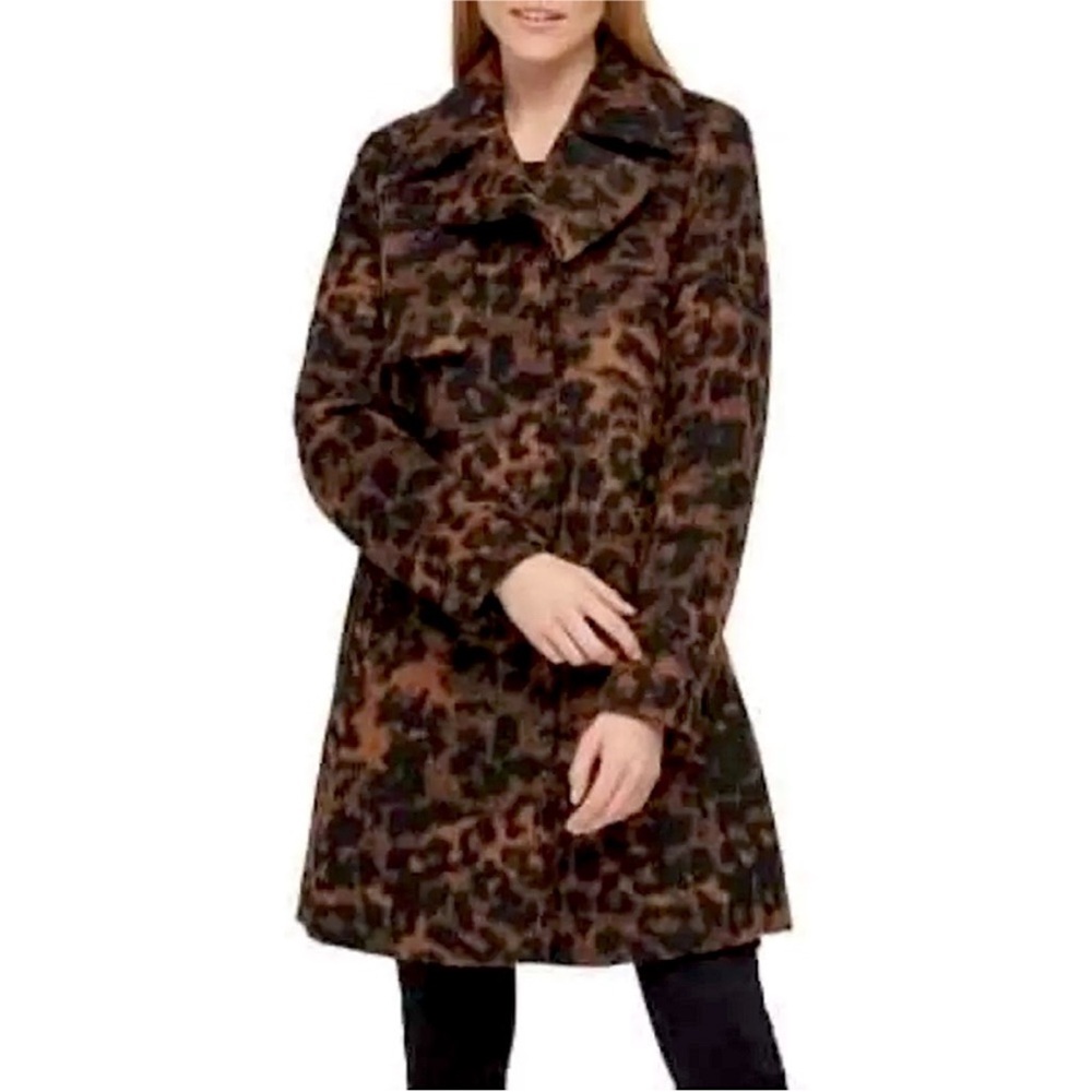 Leopard Wool Jacket | sz M